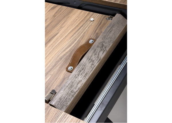 Orlando Extending Dining Table 1800-2200mm Light Walnut - Image 6