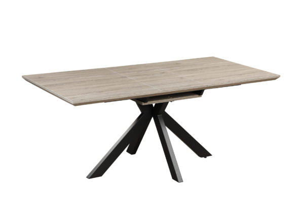Orlando Extending Dining Table 1400-1800mm Grey