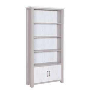 Riviera Large Bookcase With Doors