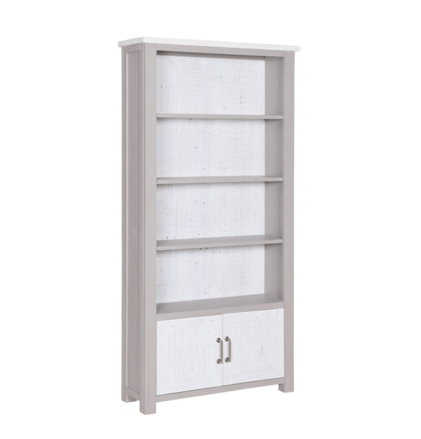 Riviera Large Bookcase With Doors