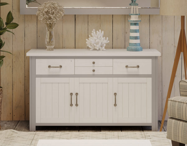 Riviera 3 Door 4 Drawer Sideboard - Image 2