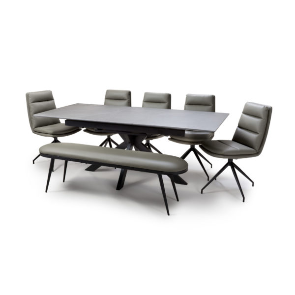 Paris 1600-2000mm Easy Glide Table - Image 8