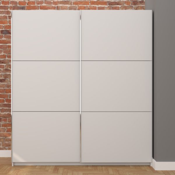 Maples Sliding Wardrobe - White