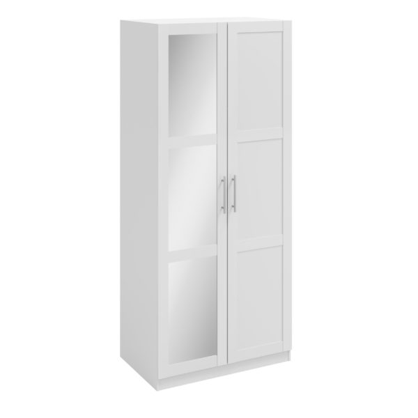 Willows White 2 Door Wardrobe