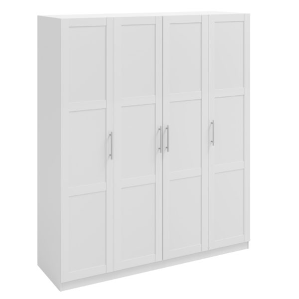 Willows White 4 Door Wardrobe - Image 2