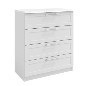Willows White 4 Drawer Chest