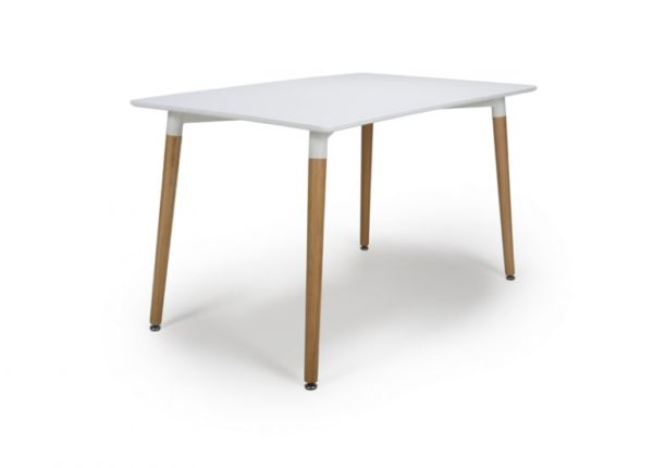 Rio Rectangular Table 1200mm – White - Image 2